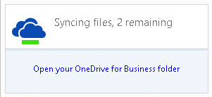 OneDrive sync snafu